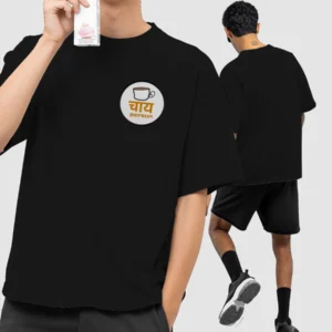 Chai Person Oversized T-Shirt – Black