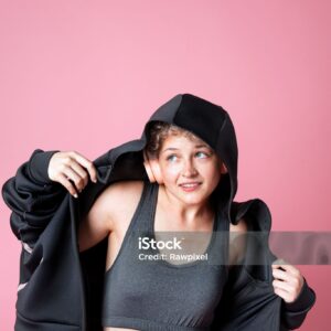 Activewear Confidence Look-Hoodie